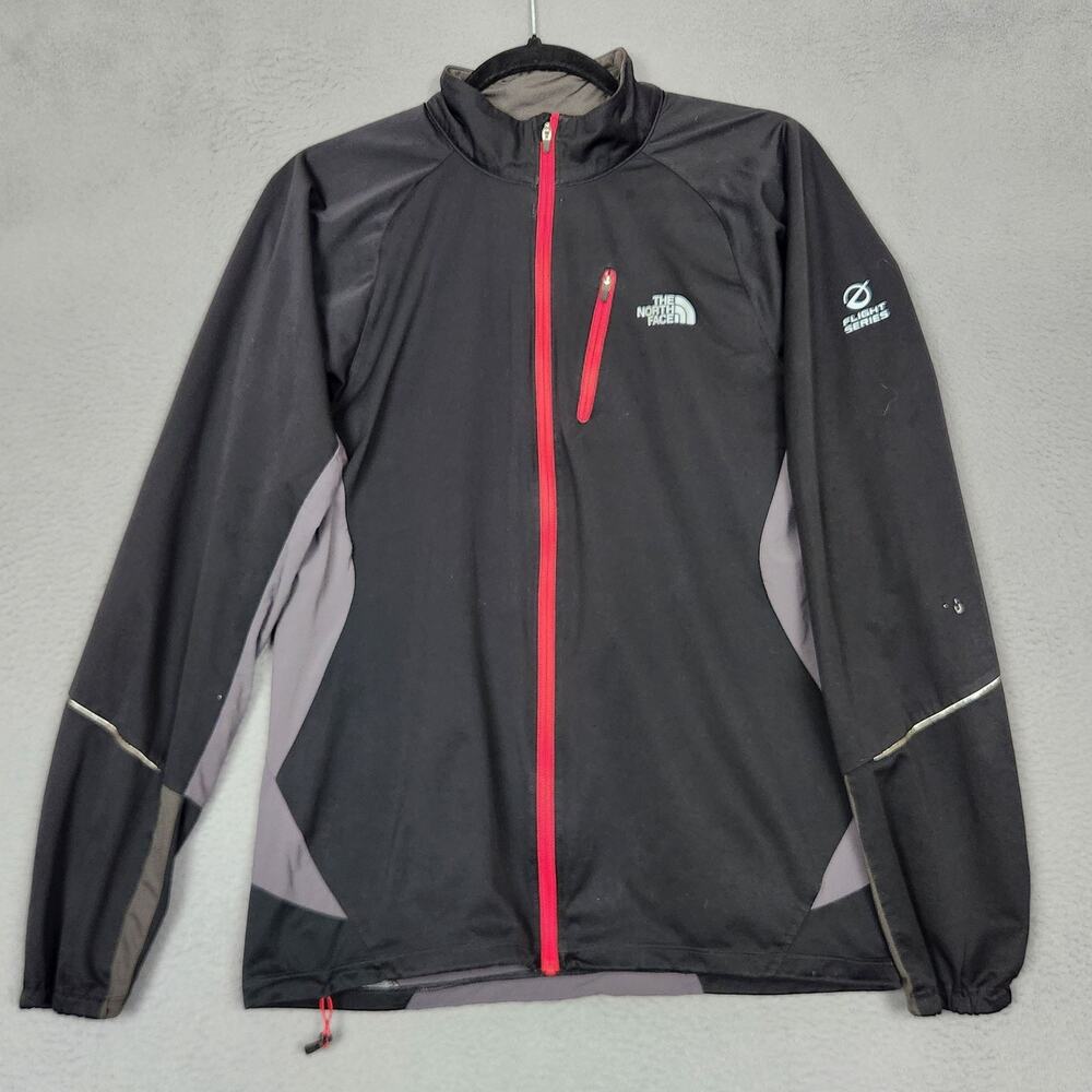 The North Face Flight Series Jacket Mens Small Black FlashDry Running Full Zip